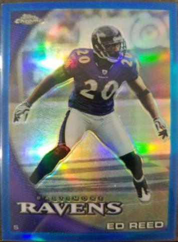 Ed Reed #C192 2010 Topps Chrome Football