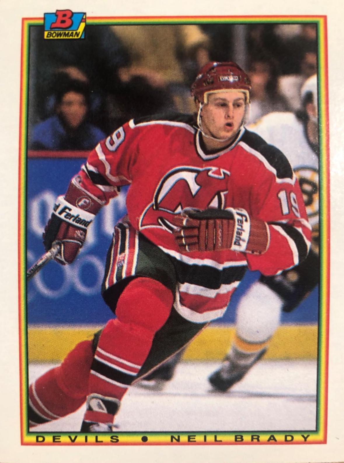 Neil Brady #88 1990-91 Bowman Hockey