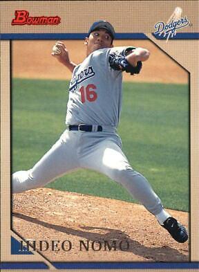 Hideo Nomo #5 Baseball Cards 1996 Bowman
