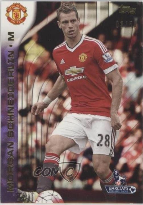 Morgan Schneiderlin #74 2015 Topps Premier Gold Soccer