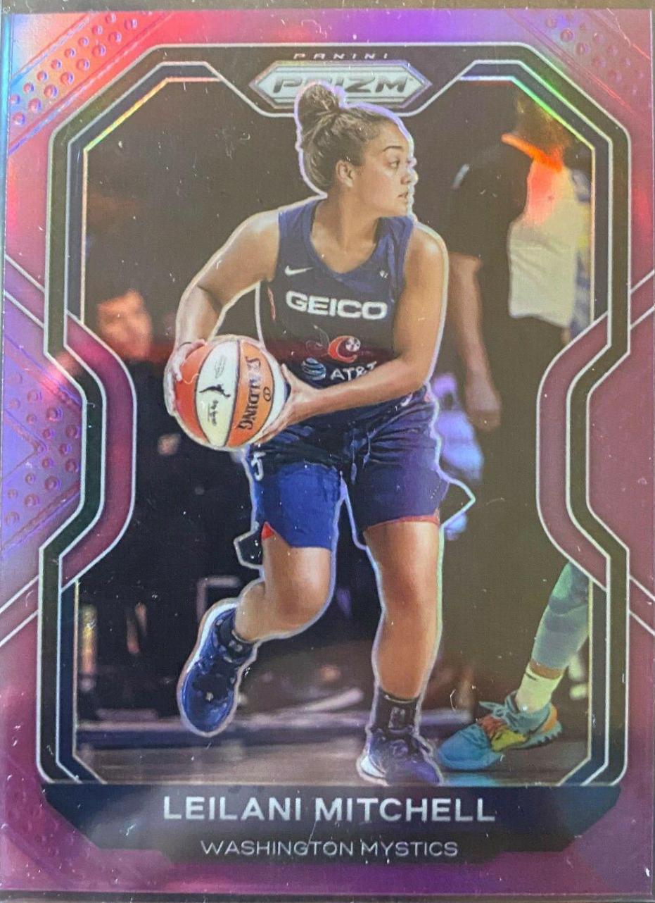 Leilani Mitchell #3 Basketball Cards 2021 Panini Prizm WNBA