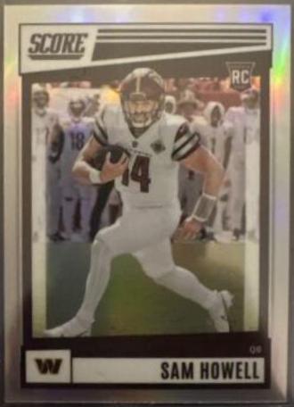 Sam Howell #SP-304 Football Cards 2022 Panini Chronicles Score Premium Rookies