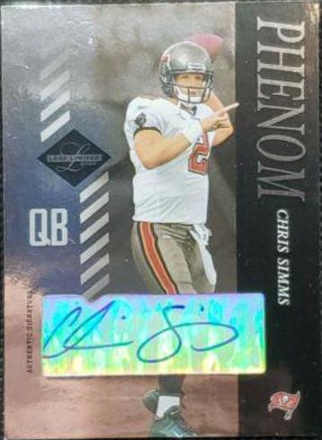 Chris Simms #137 2003 Leaf Limited Football