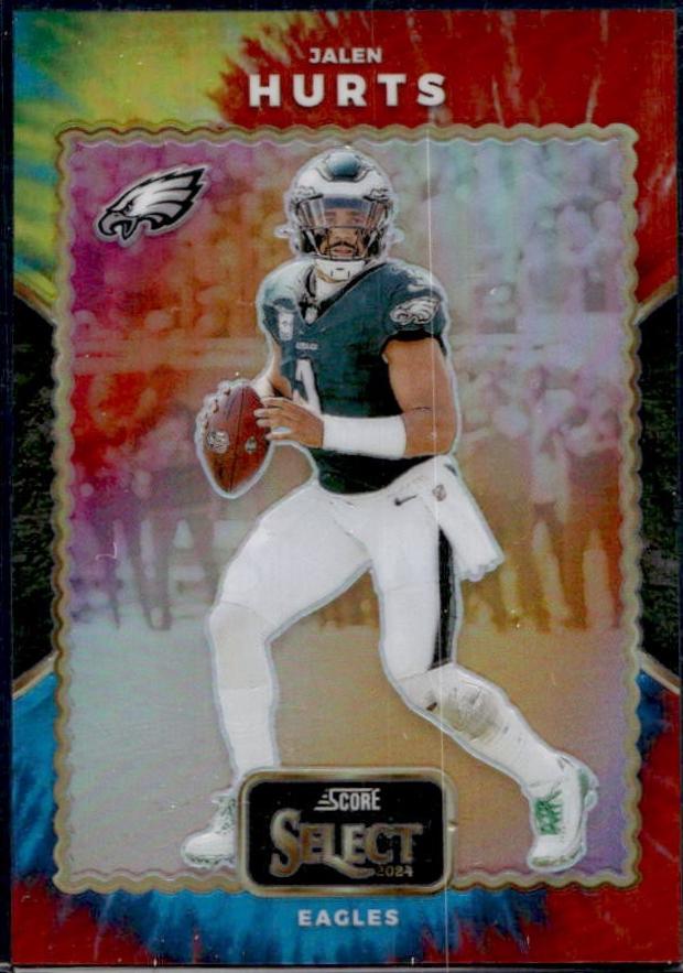 Jalen Hurts [Tie-Dye Prizm] #1