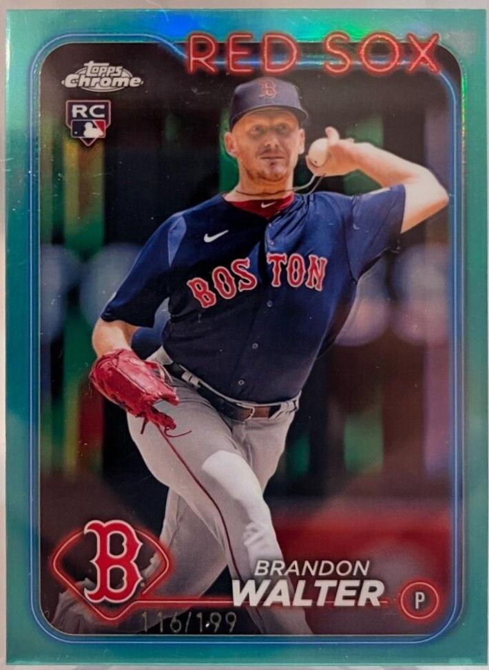 Brandon Walter [Aqua Refractor] #254