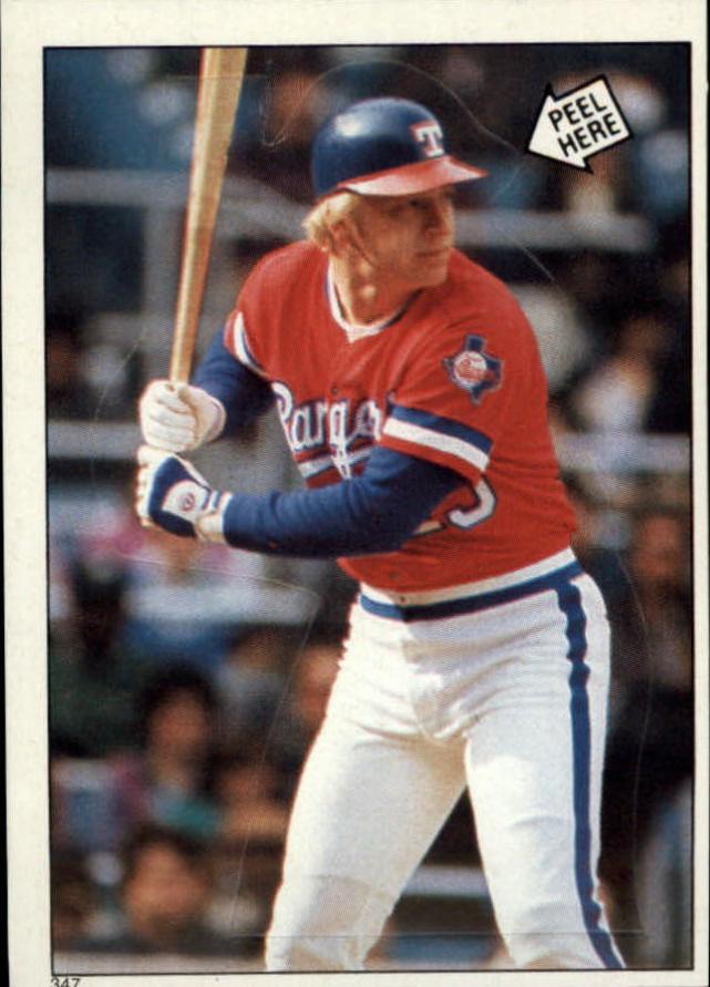 Buddy Bell #347 Baseball Cards 1985 Topps Stickers