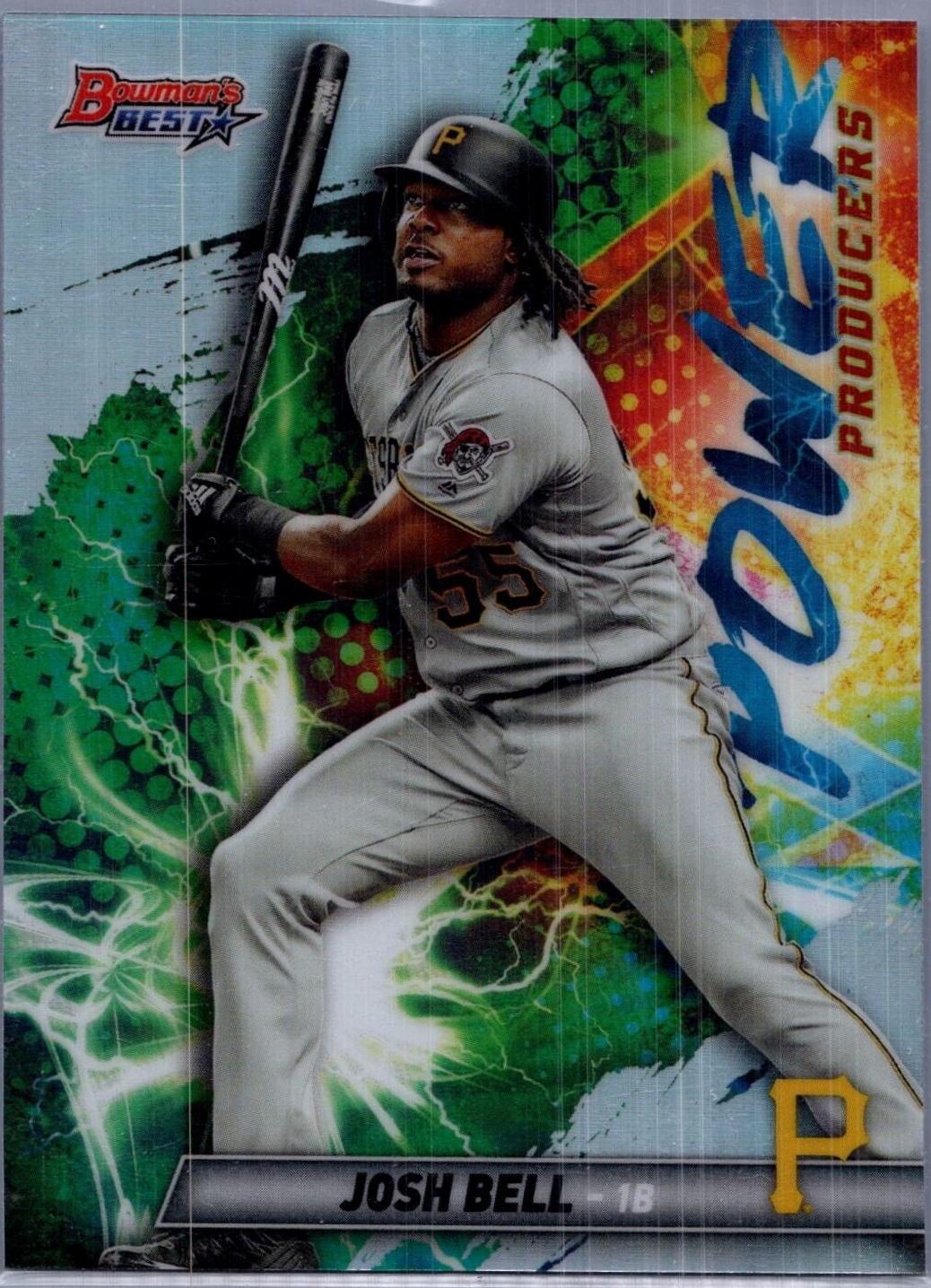 Josh Bell #PP-JB Baseball Cards 2019 Bowman's Best Power Producers