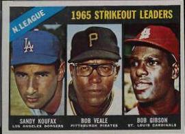 National League 1965 Strikeout Leaders