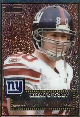 Jeremy Shockey #THC1 Football Cards 2006 Topps Heritage Chrome