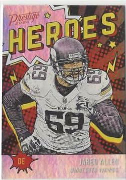 Jared Allen #5 Football Cards 2020 Panini Prestige Heroes