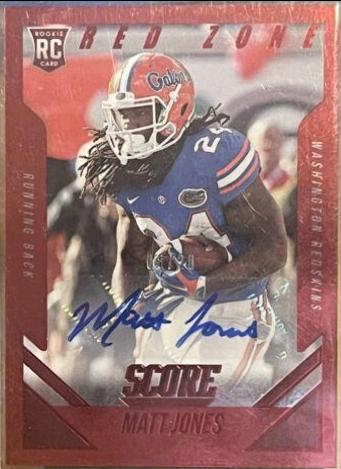 Matt Jones [Autograph Red Zone] #388
