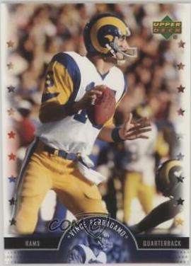 Vince Ferragamo #41 Football Cards 2005 Upper Deck Legends