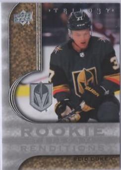Reid Duke #RR-27 Hockey Cards 2020 Upper Deck Trilogy Rookie Renditions