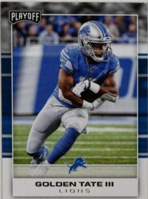 Golden Tate III #98 Football Cards 2017 Panini Playoff