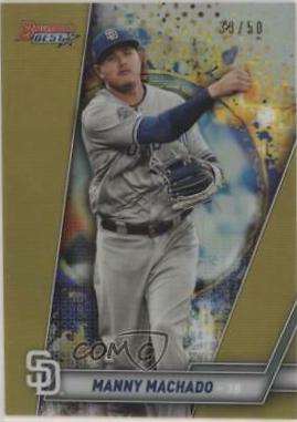 Manny Machado [Gold Refractor] #45