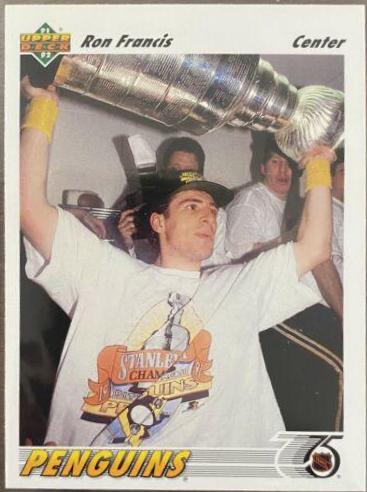 Ron Francis #299 1991-92 Upper Deck Hockey