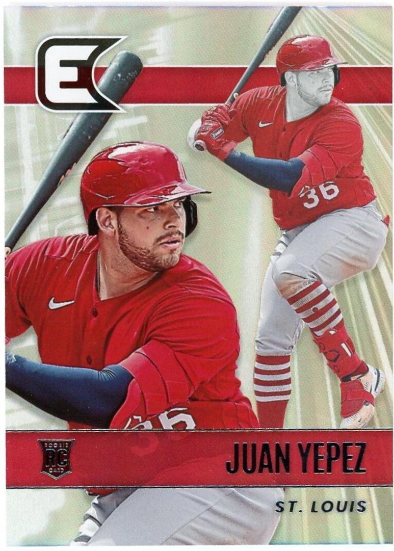 Juan Yepez #7 Baseball Cards 2022 Panini Chronicles Essentials