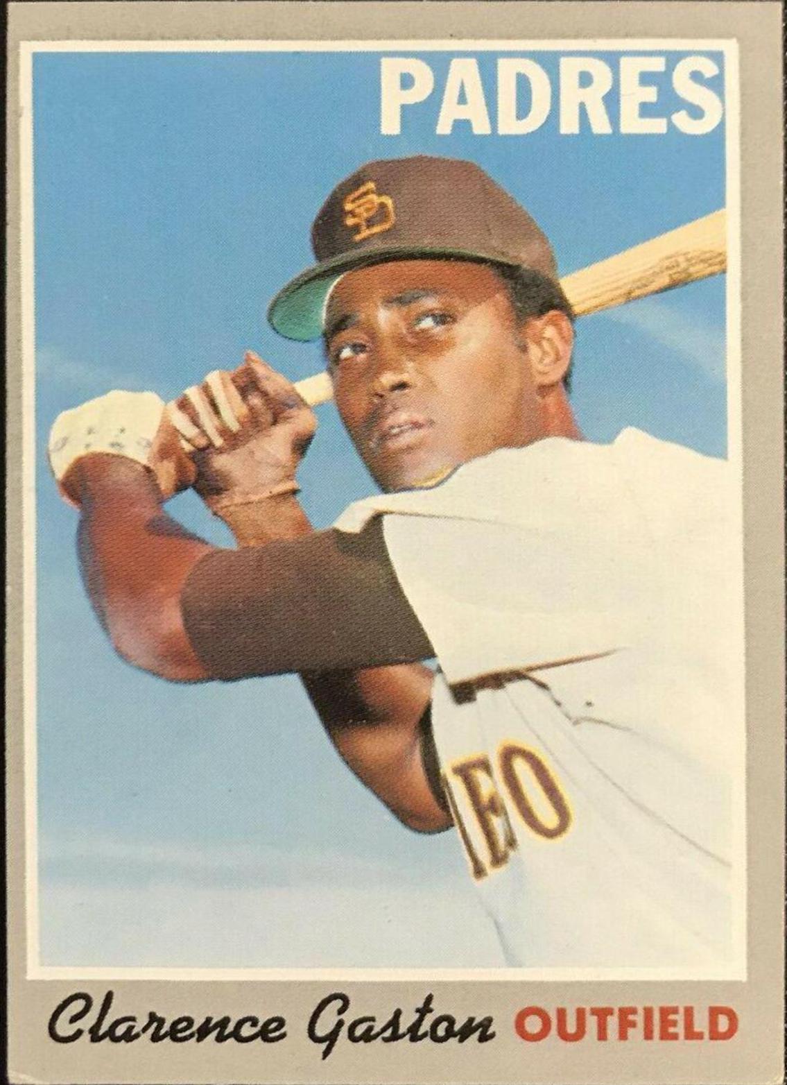 Clarence Gaston #604 1970 Topps Baseball
