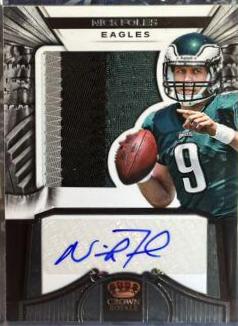 Nick Foles [Jersey Autograph Purple] #274 Prices | 2012 Panini