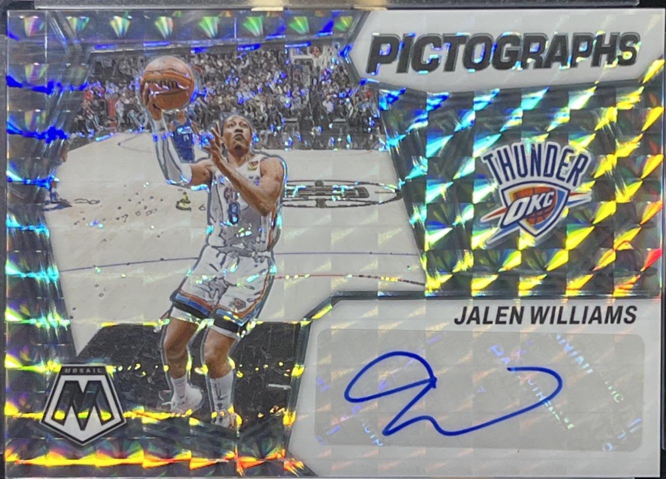 Jalen Williams #PM-WIL 2023 Panini Mosaic Pictographs Basketball