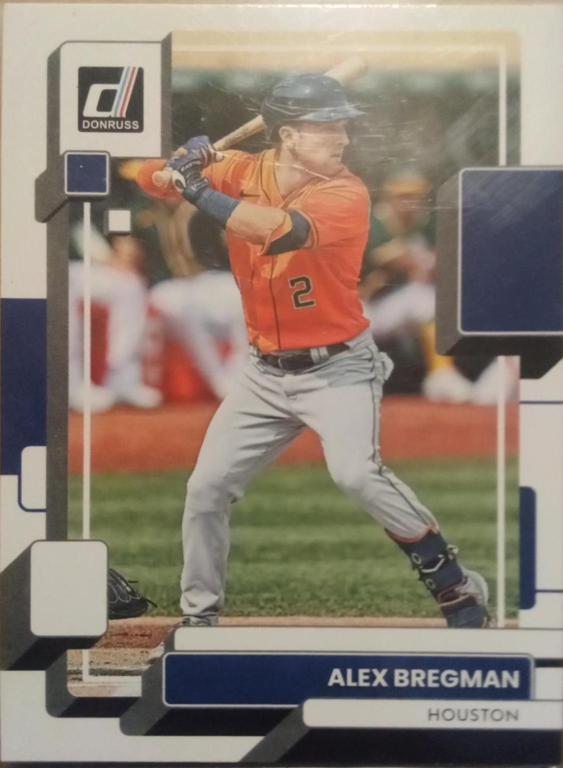 Alex Bregman #110 2022 Panini Donruss Baseball