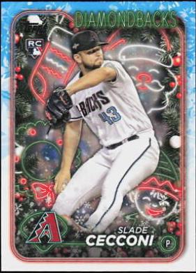 Slade Cecconi #H39 Baseball Cards 2024 Topps Holiday