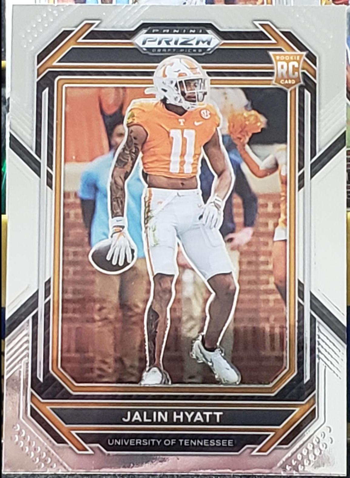 Jalin Hyatt #141 Football Cards 2023 Panini Prizm Draft Picks