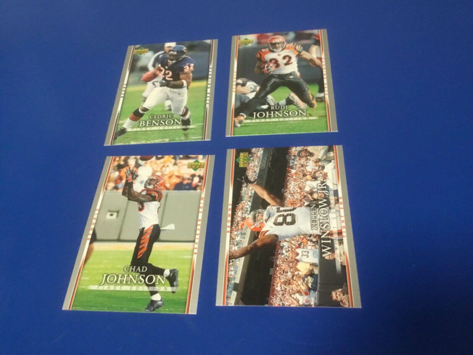 Kellen Winslow #23 Football Cards 2007 Upper Deck First Edition