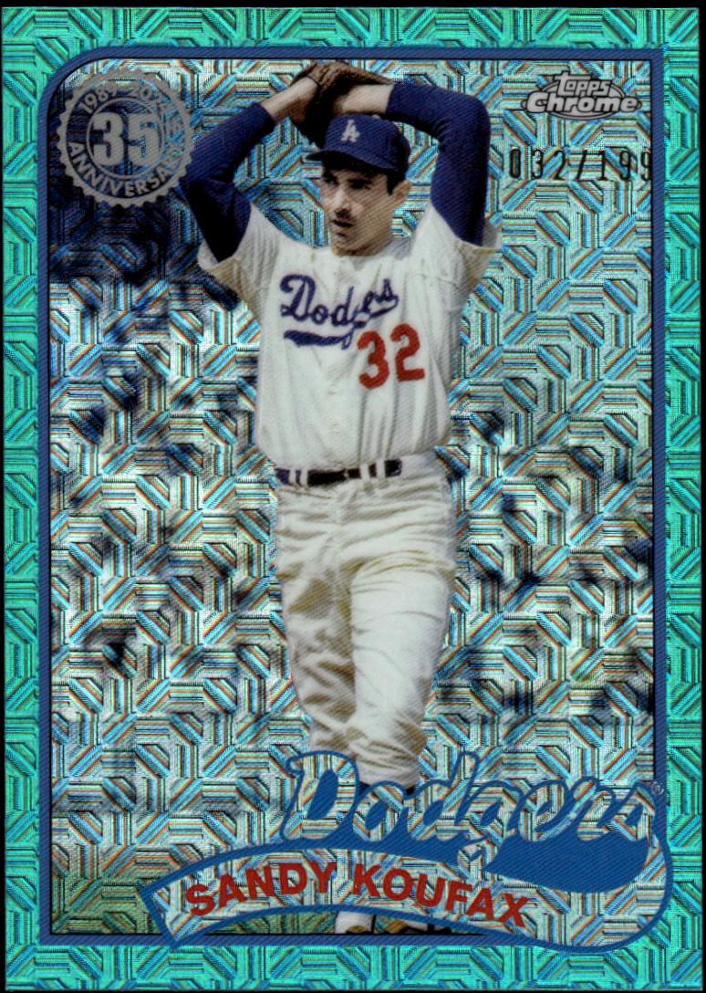Sandy Koufax [Aqua] #2T89C-89