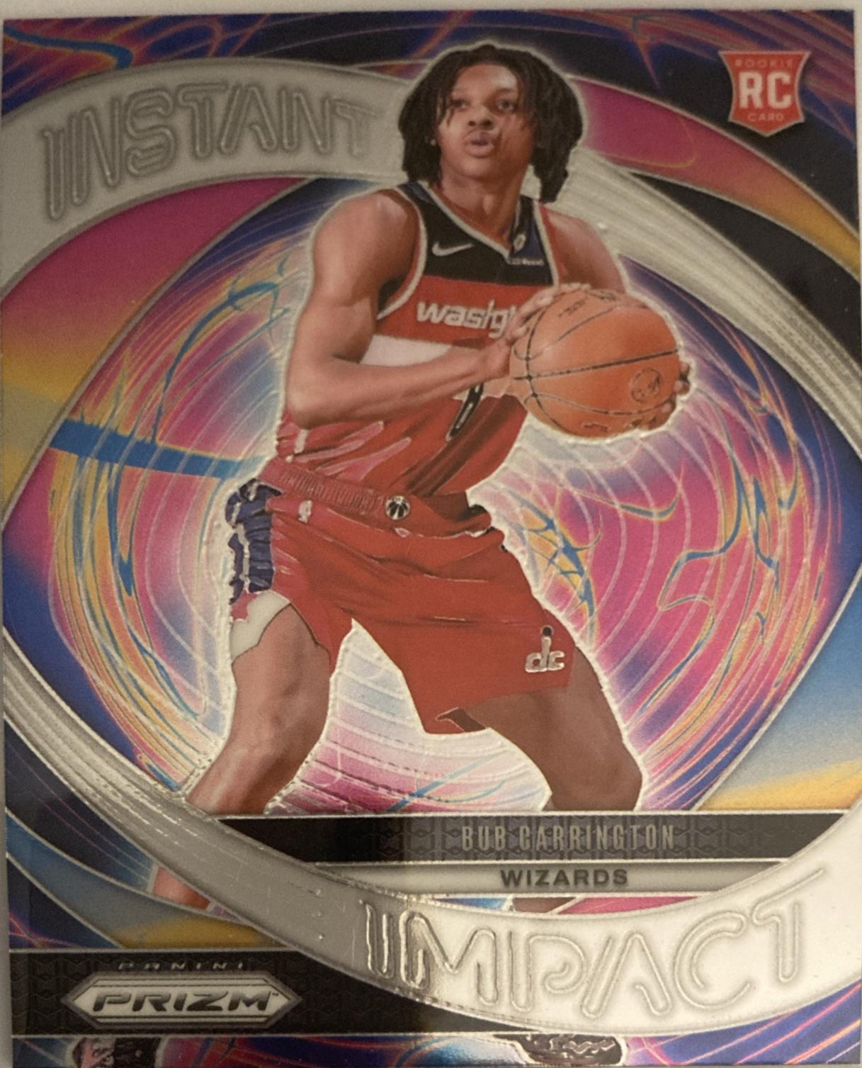 Bub Carrington #17 Basketball Cards 2024 Panini Prizm Instant Impact
