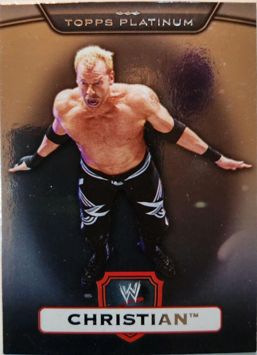 Christian #5 Wrestling Cards 2010 Topps Platinum WWE