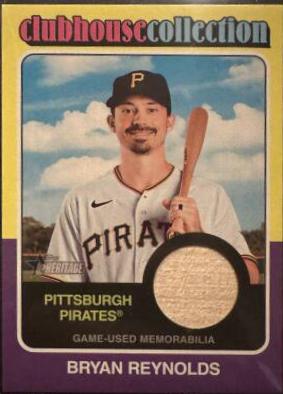 Bryan Reynolds #CCR-BR 2024 Topps Heritage Baseball Clubhouse Collection Relic