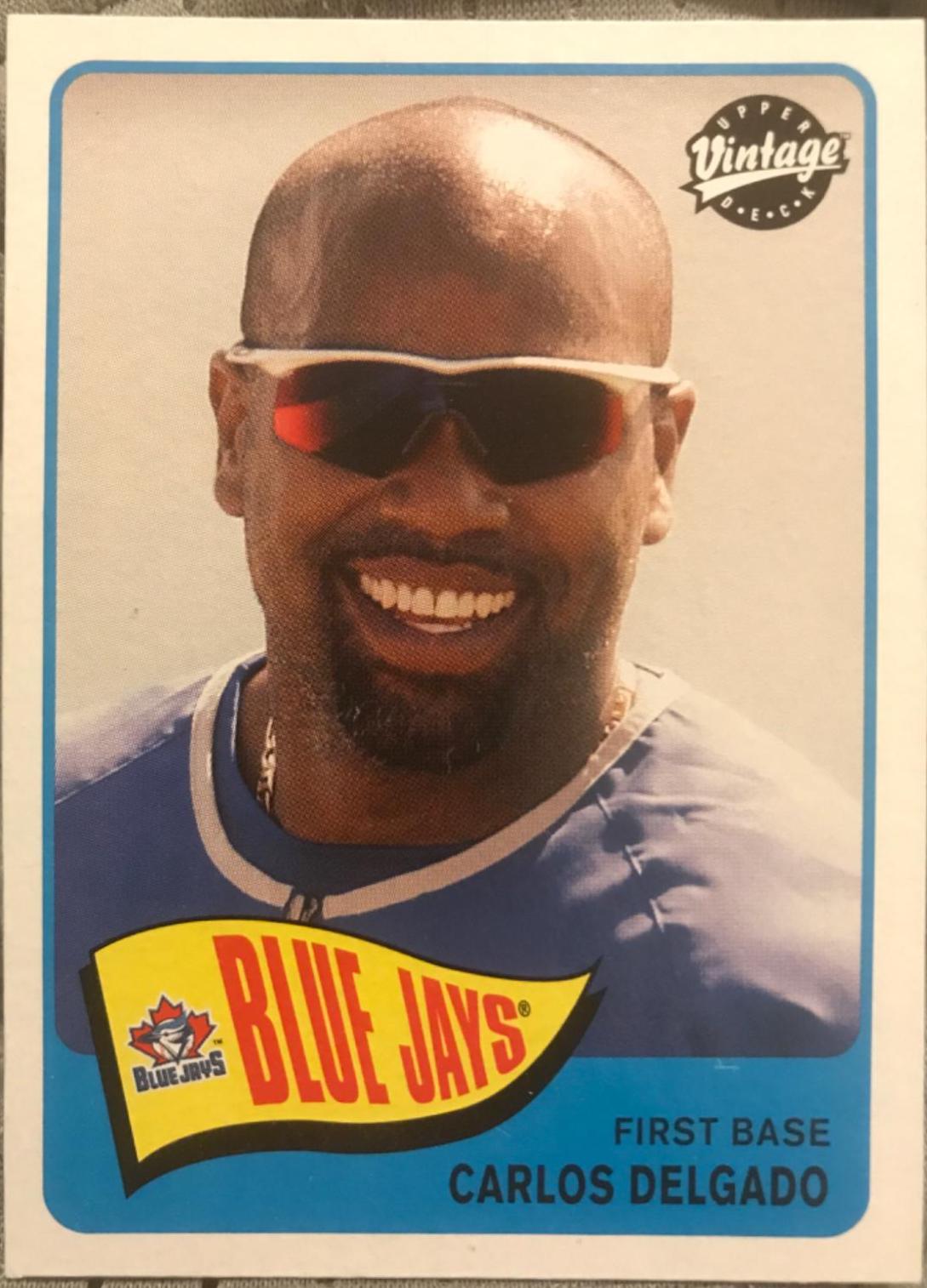 Carlos Delgado #24 Baseball Cards 2003 Upper Deck Vintage