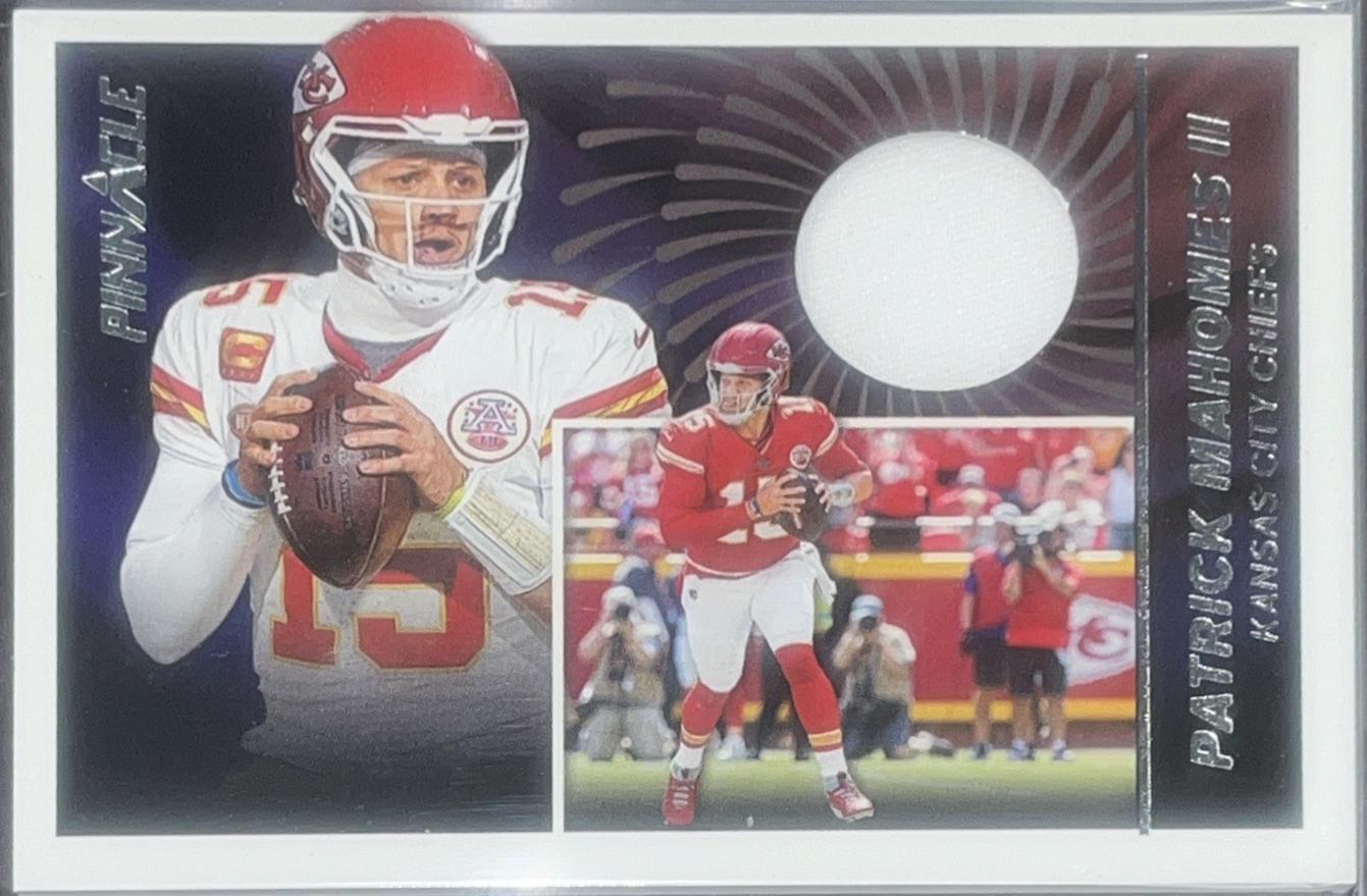Patrick Mahomes II #PJ-PMS Football Cards 2024 Panini Encore Pinnacle Jersey