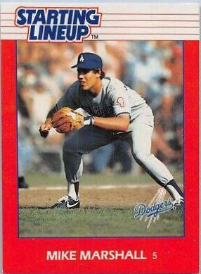 Mike Marshall Baseball Cards 1988 Kenner Starting Lineup