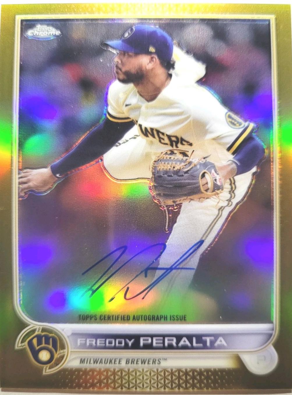 Freddy Peralta [Gold] #CVA-FP