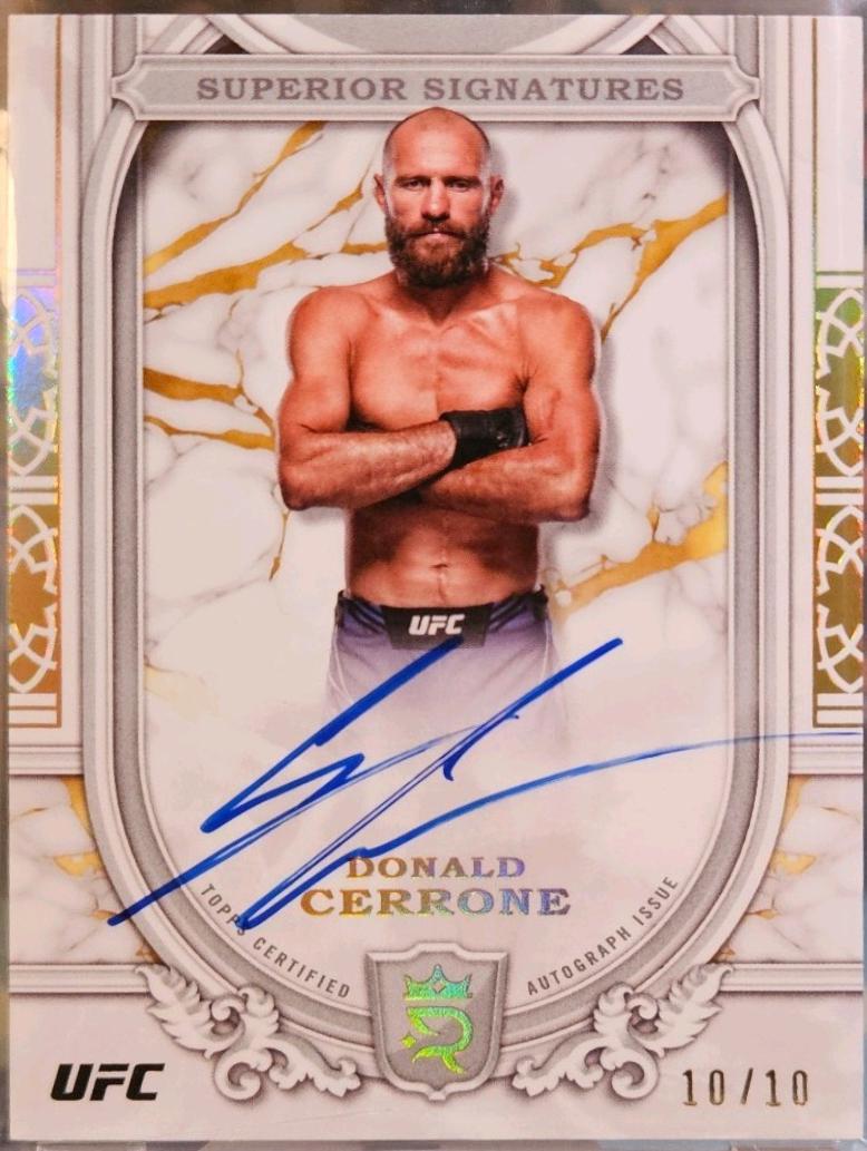 Donald Cerrone [Gold] #SS-DCE