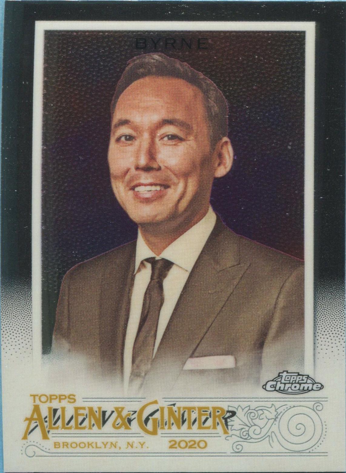 Steve Byrne #252 Baseball Cards 2020 Topps Allen & Ginter Chrome