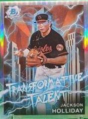 Jackson Holliday [Refractor] #TT-5 Prices | 2023 Bowman Draft