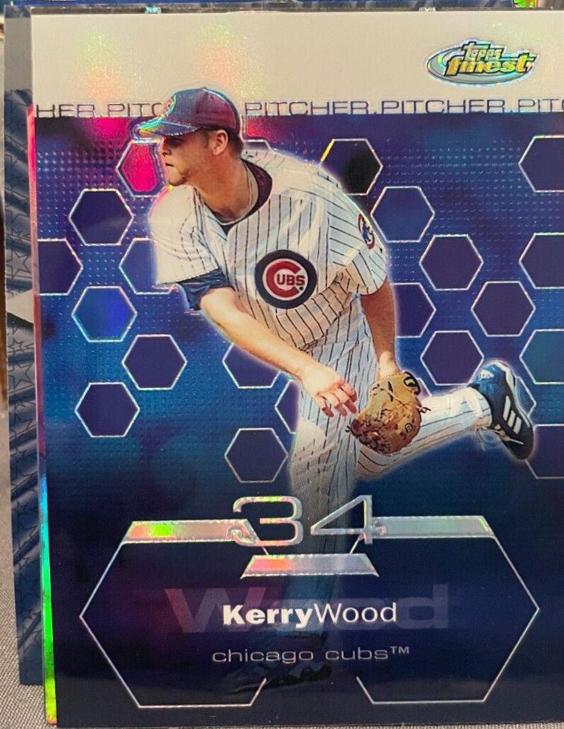 Kerry Wood #26 Baseball Cards 2003 Finest