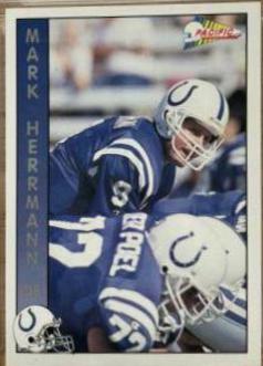 Mark Herrmann #444 Football Cards 1992 Pacific