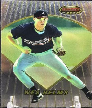 Wes Helms #152 Baseball Cards 1996 Bowman's Best