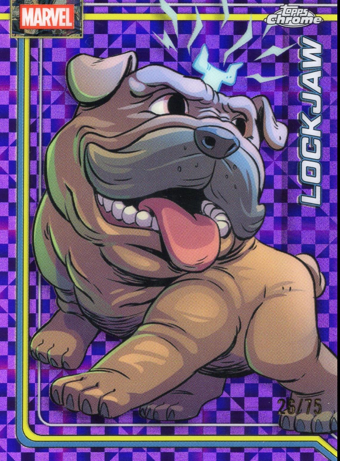 Lockjaw Purple X-Fractor