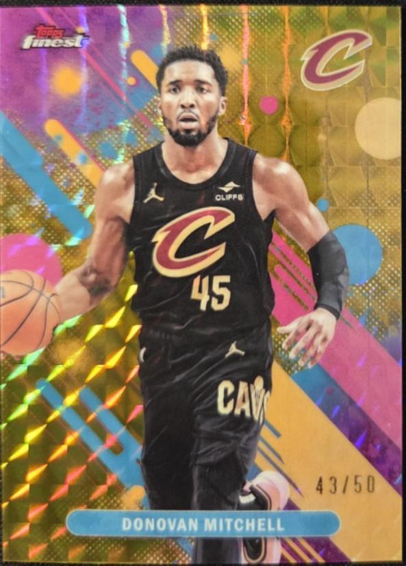 Donovan Mitchell [Gold Geometric Refractor] #53