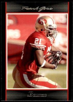 Frank Gore #49 2007 Bowman Football