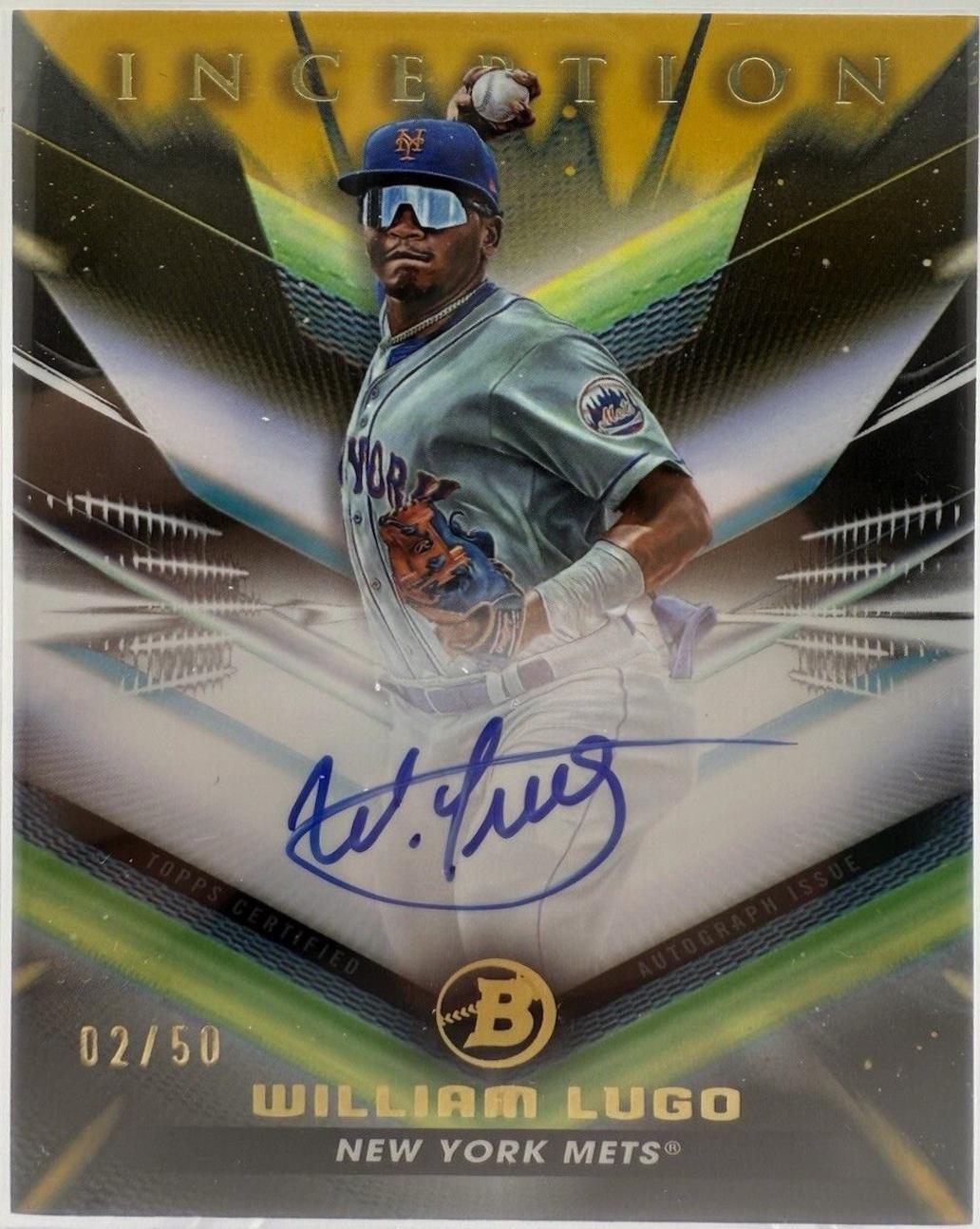 William Lugo [Gold Foil] #BPA-WL