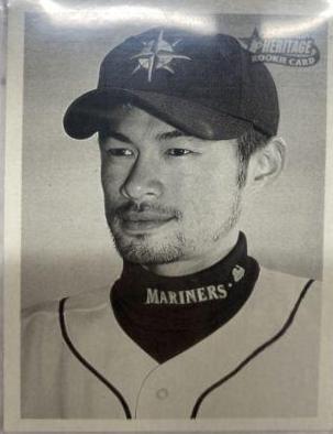 Ichiro #352 Baseball Cards 2001 Bowman Heritage