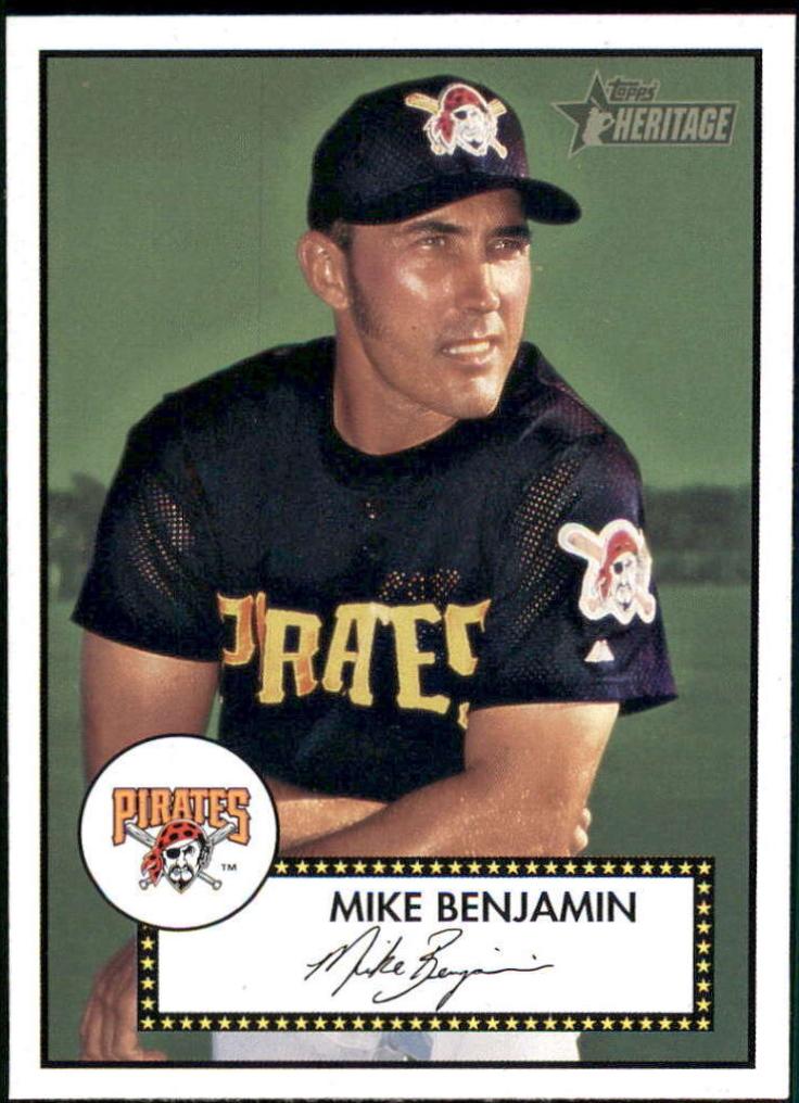 Mike Benjamin #376 2001 Topps Heritage Baseball