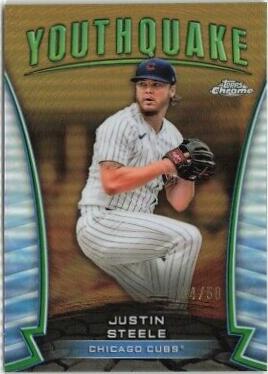 Justin Steele #YQ-49 2024 Topps Chrome Baseball Youthquake