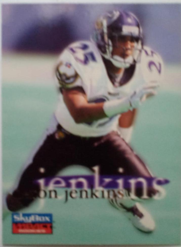 Deron Jenkins #4 Football Cards 1996 Skybox Impact